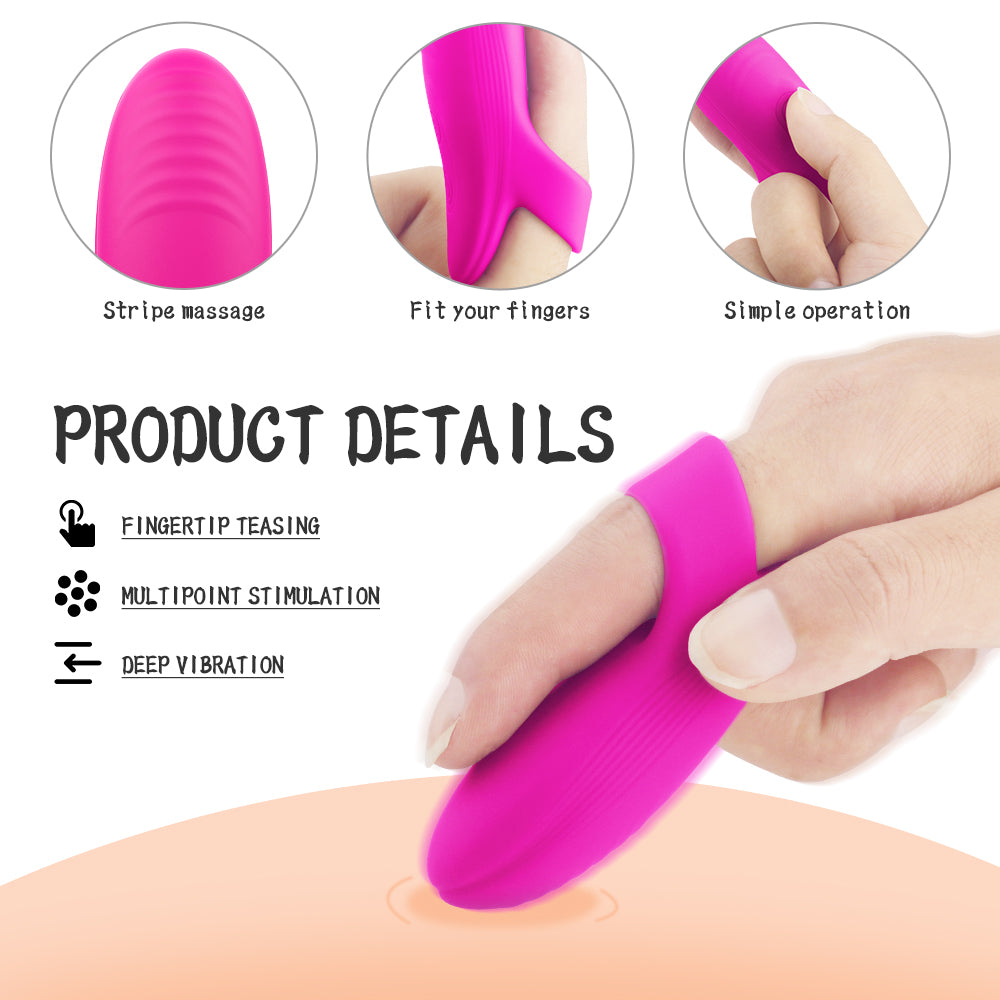 Finger Vibrator - Paisley